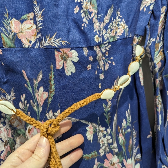 Zimmermann Moonshine High Neck Dress - Picture 7 of 13